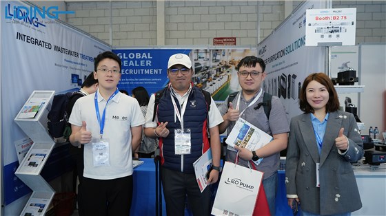 生活污水处理厂家力鼎环保在印尼国际水展Indowater2026