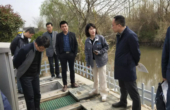 扬州江都污农村水处理项目现场