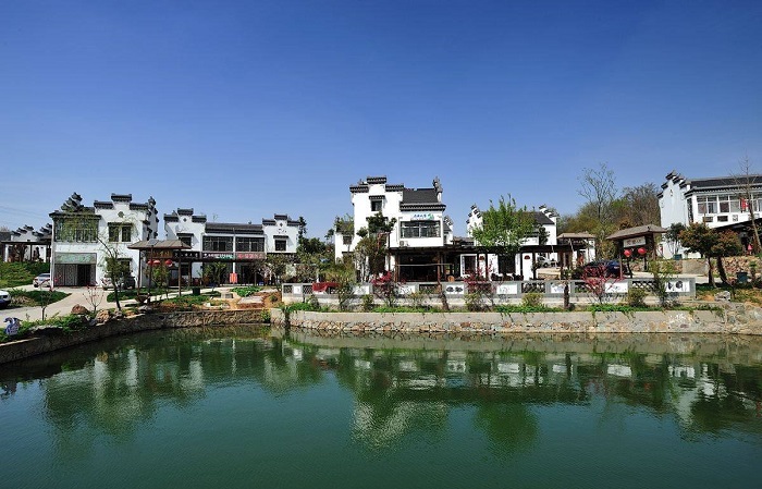 江宁区农村污水处理项目建成后美丽乡村风貌