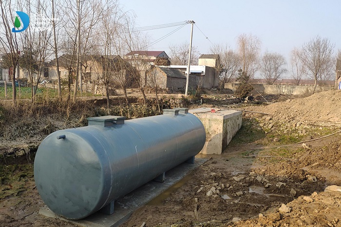 安徽农村污水处理实施方案项目现场