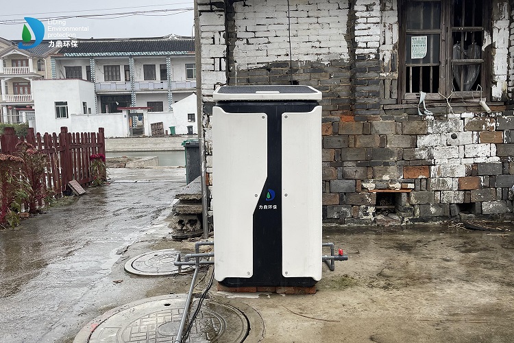 苏州昆山杨家浜分户式净化槽生活污水处理设备